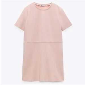 ZARA MEDIUM SUEDE DRESS PERFECT CONDITION. CASUAL AND COMFY IN STYLE